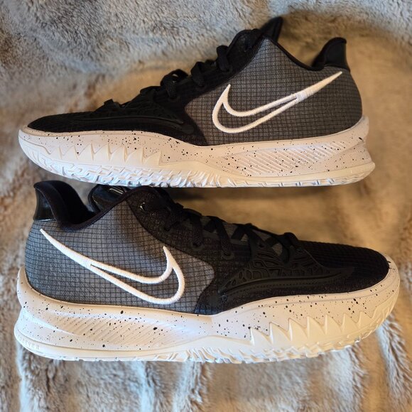 Men's Size 14 - Nike Kyrie 4 Low TB Black White Black (DM5041-001) - Picture 5 of 11